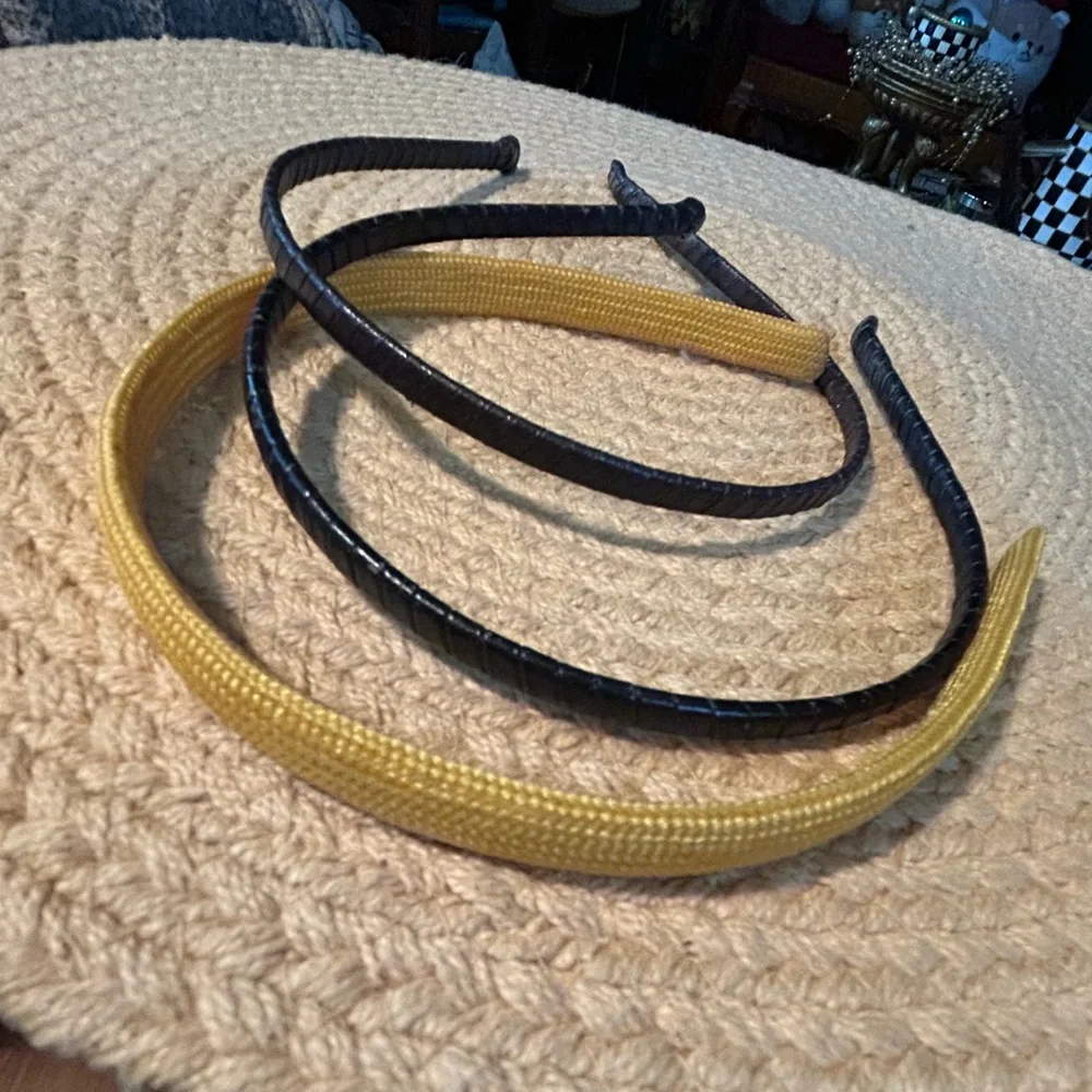 Black Brown & Yellow Hairbands